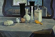 Still Life with Mirror II 1976 21x31